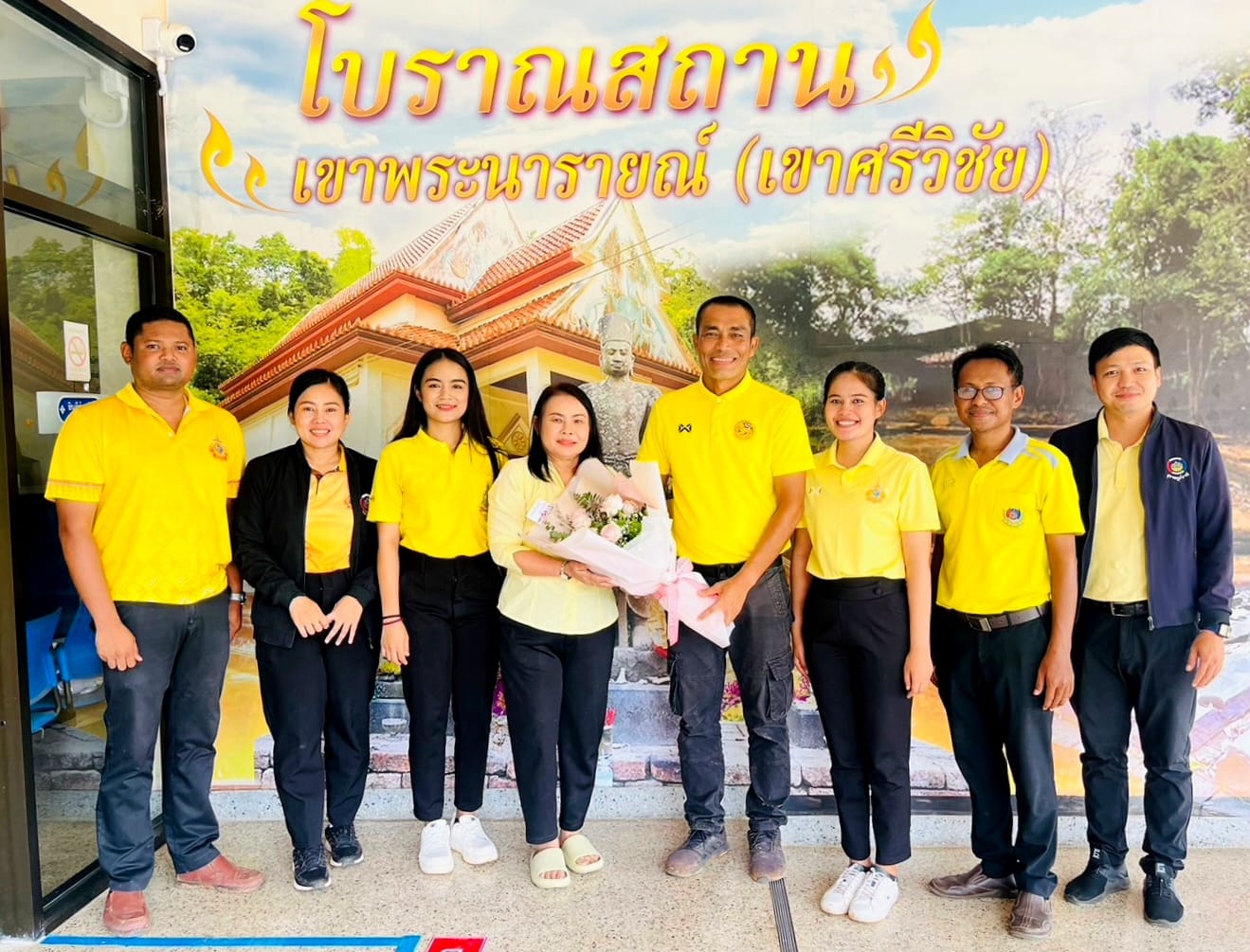 พช.พุนพิน ยินดีต้อนรับพัฒนาการอำเภอพุนพิน